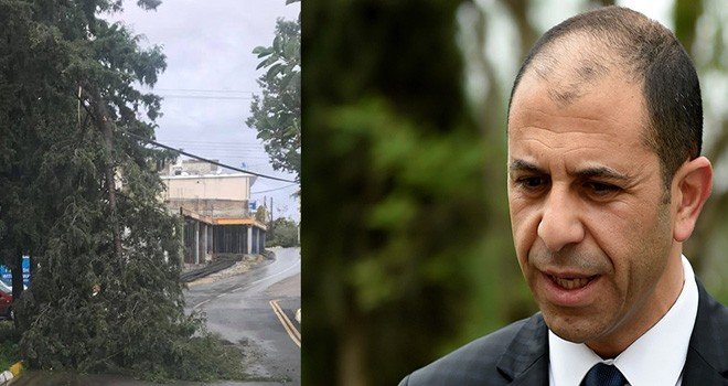 Özersay: Zararı ziyanı olan herkese geçmiş olsun