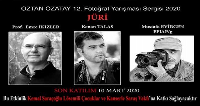 Öztan Özatay Fotoğraf Yarışması için son başvuru 10 Mart
