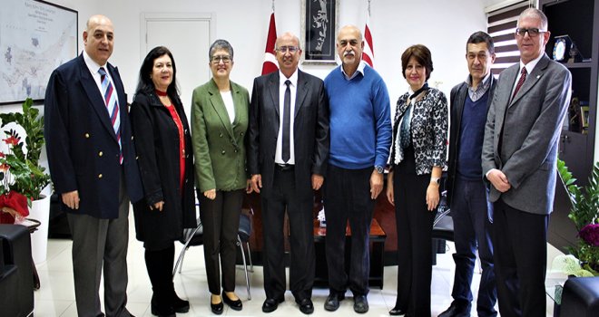 Özyiğit, Kıbrıs Türk Eğitim Vakfı’nı kabul etti