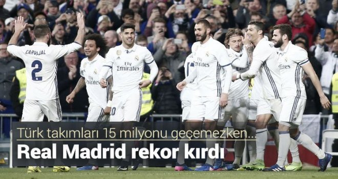 Real Madrid bir ilke imza attı! 