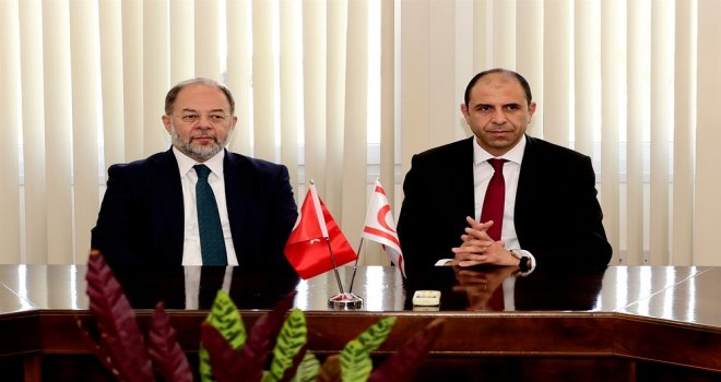 RECEP AKDAĞ KUDRET ÖZERSAY’LA GÖRÜŞTÜ..