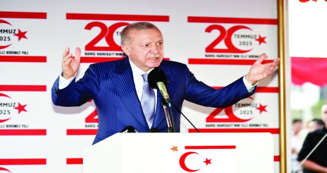 Recep Tayyip Erdoğan: Kıbrıs Türklerinin kaybedecek bir 60 yılı daha yok