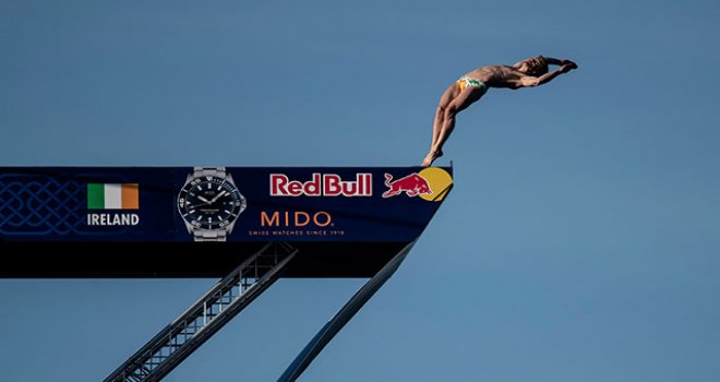 Red Bull Cliff Diving'de tarih yazıldı