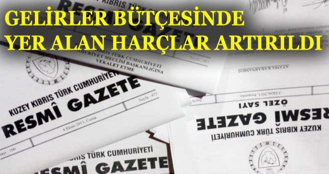 RESMİ GAZETE’DEN HABERLER..,