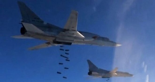 Rus savaş uçakları IŞİD’i bombaladı