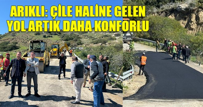 Sadrazamköy-Kayalar Yolu Tamir edildi