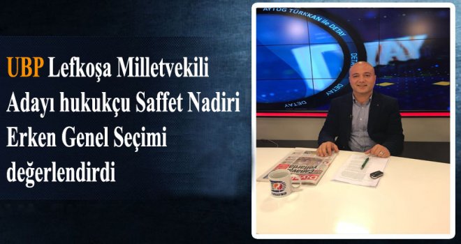 Saffet Nadiri ,Cinsiyet Kotası yerinde bir karar