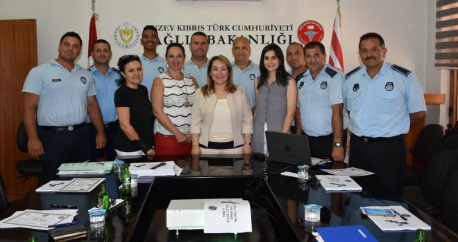SAĞLIK BAKANLIĞI’NDA LAPTA VE ALSANCAK BELEDİYESİ GIDA BİRİMİNDE GÖREVLİ PERSONELE EĞİTİM VERİLDİ.