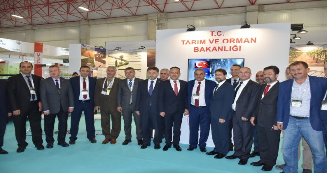 ŞAHALİ ANTALYA’DA DÜZENLENEN EURASİA GROWTECH FUARI’NIN AÇILIŞINA KATILDI