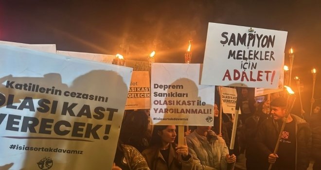 Şampiyon Meleklerimiz için tek yürek: Şampiyonlarımız ölmez, adalet asla susmaz!
