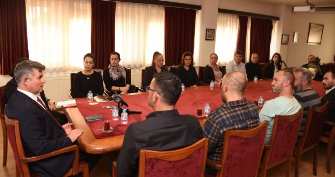Şampiyon Melekler’in ailelerinden Feyzioğlu’na ziyaret