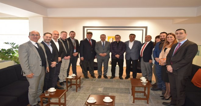 SANAYİ ODASI, TİCARET ODASI’NI ZİYARET ETTİ