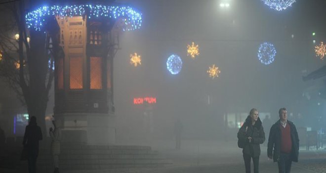 Saraybosna’da hava kirliliği normal seviyenin üç kat üstünde