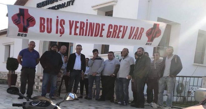 SENDİKAL PLATFORM BES’İN GREVİNE DESTEK VERDİ