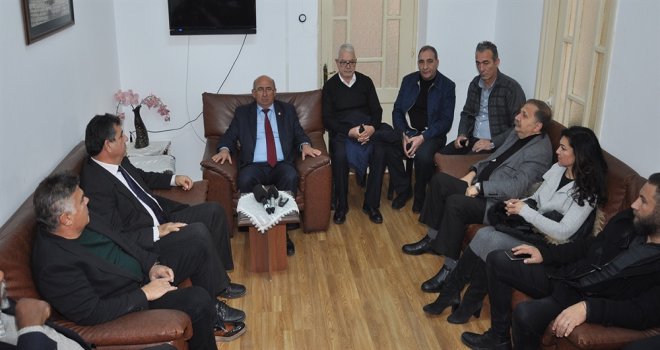 Sendikal Platform’dan bir heyet TDP’yi ziyaret etti