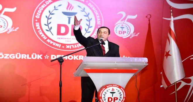 Serdar Denktaş yaptığı açıklamada şunları söyledi