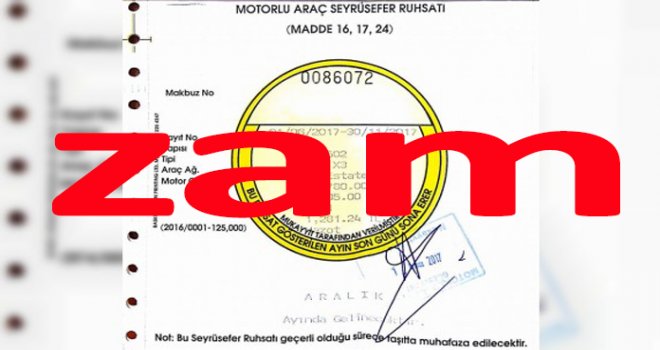 Seyrüsefere de zamlandı