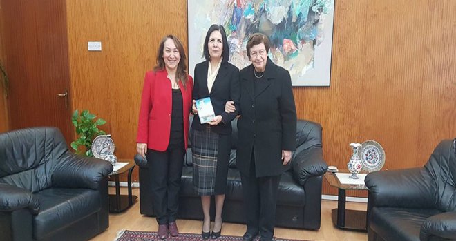 Siber, Besim ve Sennaroğlu’nu kabul etti