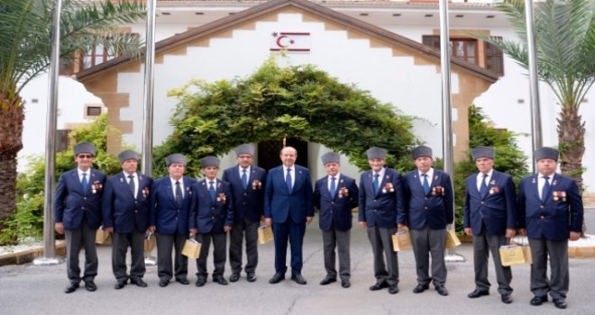 Silivri'den gelen gaziler KKTC'de