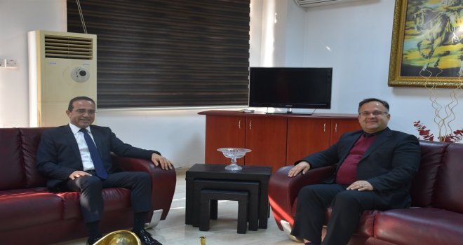 SİVİL SAVUNMA TEŞKİLATI BAŞKANI ÇELEBİ, TARIM VE DOĞAL KAYNAKLAR BAKANI ŞAHALİ’Yİ ZİYARET ETTİ