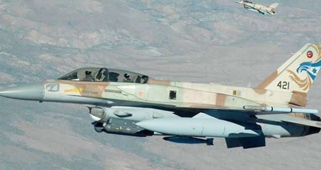 Suriye'de İsrail savaş uçağı düşürüldü iddiası