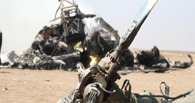 Suriye’de Rus helikopteri düştü