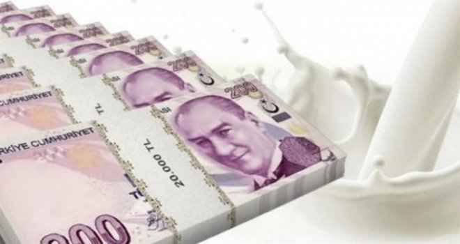 SÜT BEDELLERİNİN YÜZDE 75’İ ÖDENECEK.