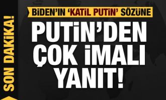  Putin'den ABD Başkanı Biden'a cevap