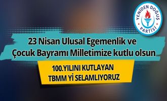 100.YILINI KUTLAYAN TBMM Yİ SELAMLIYORUZ