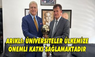 Arıklı, Prof. Dr. Mustafa Aydın’ı kabul etti