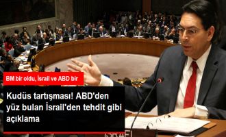 BMde Kudüs Tartışması! İsrail'den Tehdit Gibi Açıklama