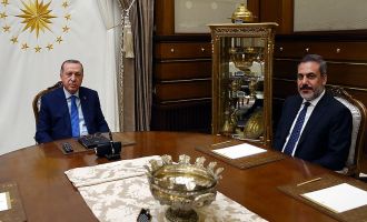 Cumhurbaşkanı Erdoğan, MİT heyetini kabul etti.