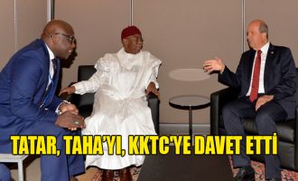 Cumhurbaşkanı Tatar, New York’ta İİT Genel Sekreteri Taha ile görüştü