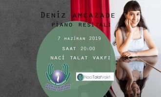 Deniz Amcazade’den Kemal Saraçoğlu Vakfı yararına piyano resitali