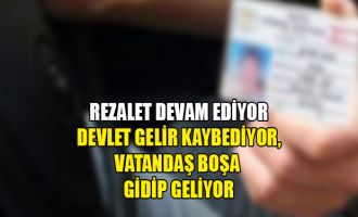 Devlet gelir kaybediyor, vatandaş boşa gidip geliyor