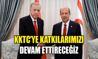 Erdoğan: Anavatan olarak KKTC'nin yanındayız