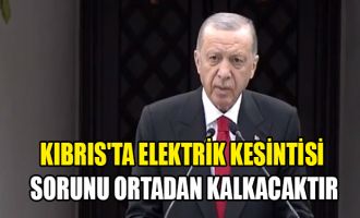 Erdoğan: Kablo ile elektrik sağlanması en önemli adımımız olacaktır
