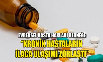 Evrensel Hasta Hakları Derneği: “İlaç/reçete yolsuzluğu derinleşmiş sistemsizliğin sonucudur”