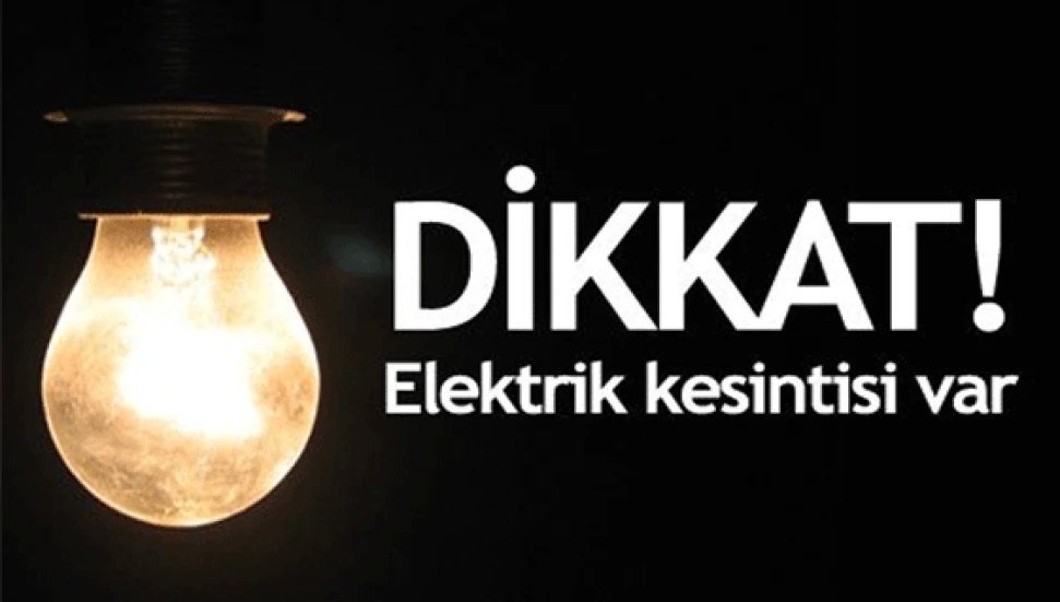 Gazimağusa ve İskele'de 7 saatlik elektrik kesintisi olacak