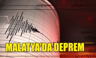 Malatya'da 5 büyüklüğünde deprem