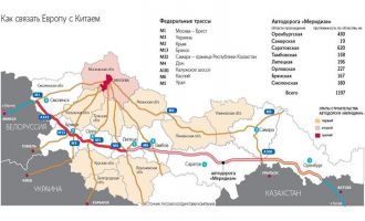 Rusya, Çin'i Avrupa'ya bağlayacak olan meridyen otoyol projesini onayladı