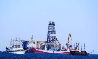 Sondaj gemisi 'Yavuz' Antalya açıklarında