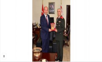 TATAR, GKK KOMUTANI TUĞGENERAL ALGAN’I KABUL ETTİ