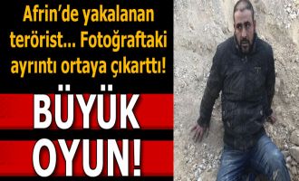 Teslim olan teröristin fotoğrafında dikkat çeken detay!