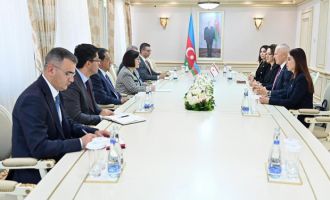Töre, Azerbaycan Milli Meclisi Başkanı Gafarova ile görüştü