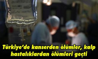 Türkiye’de kanserden ölümler, kalp hastalıklardan ölümleri geçti