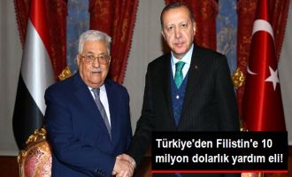 Türkiye'den Filistin'e 10 Milyon Dolar Hibe