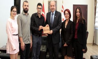 Yunan Dili Derneği yetkilileri Başbakan Tatar’ı ziyaret etti