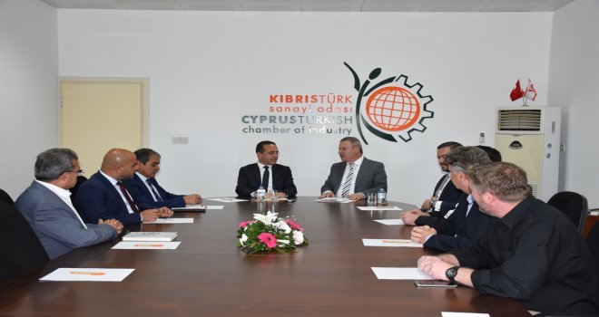 TARIM BAKANI ŞAHALİ, SANAYİ ODASI’NI ZİYARET ETTİ