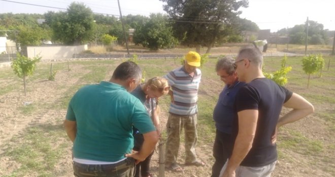 TARIM DAİRESİ EĞİTİM ÇALIŞMALARINA BU HAFTA HİSARKÖY İLE DEVAM ETTİ
